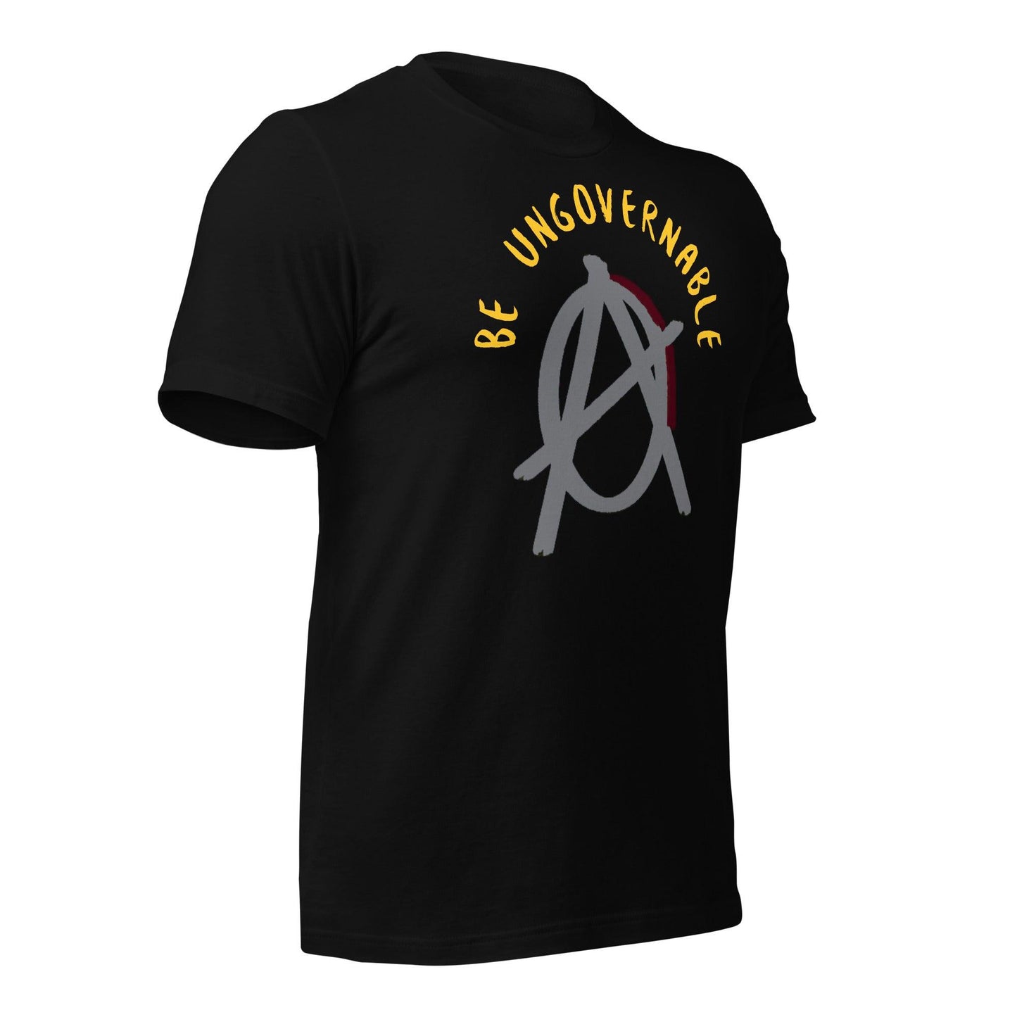 Anarchy Wear "Be Ungovernable" Agora Grey Unisex t-shirt - AnarchyWear