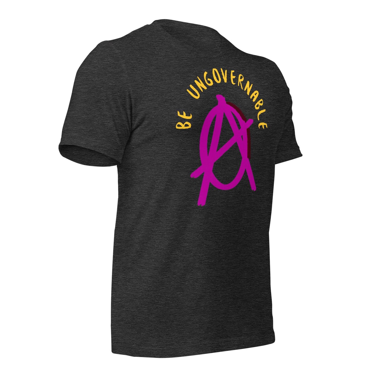 Anarchy Wear "Be Ungovernable" Pink Unisex t-shirt - AnarchyWear