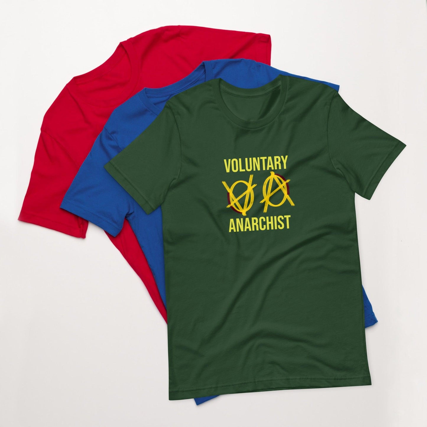 Anarchy Wear "Voluntary-Anarchist" Unisex t-shirt - AnarchyWear