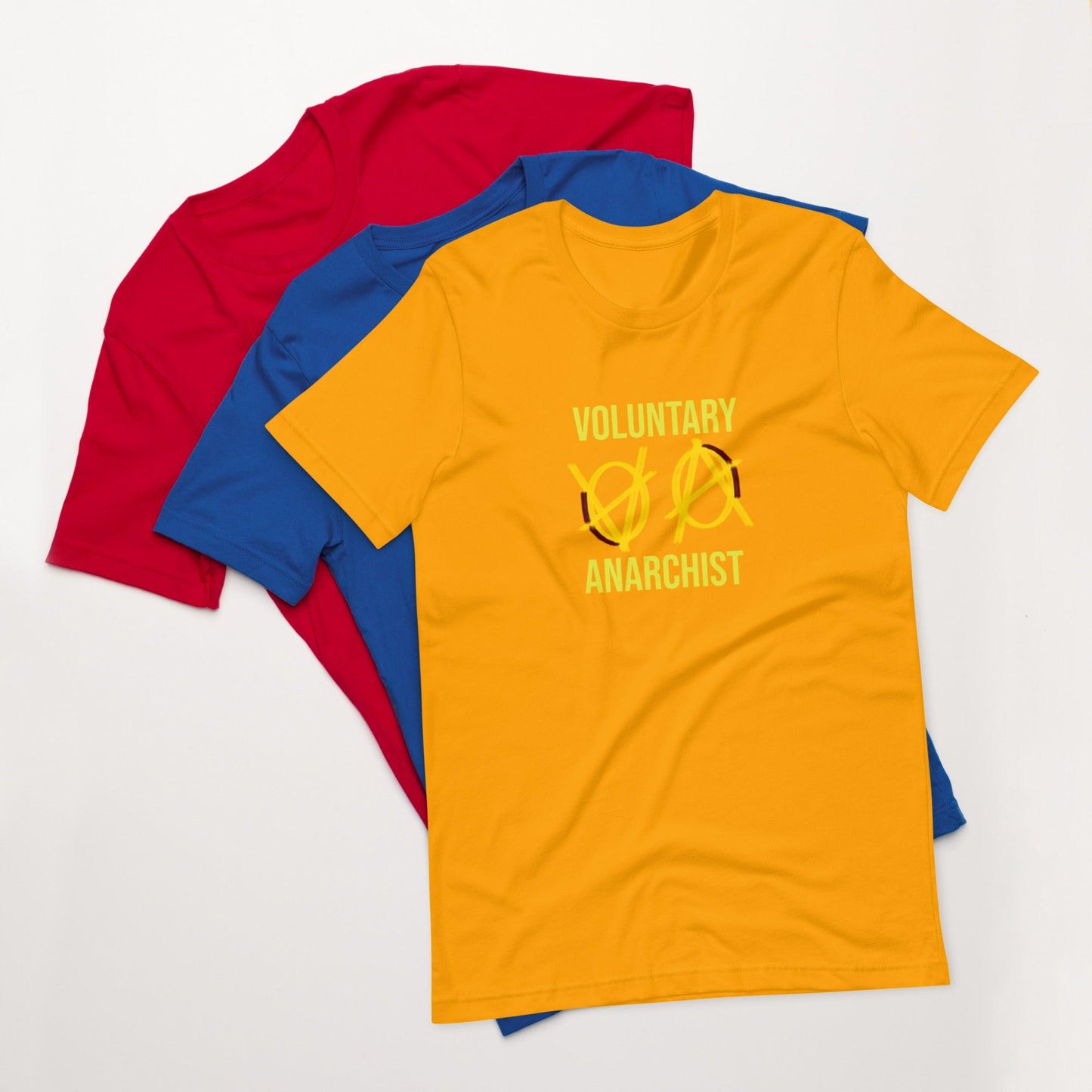 Anarchy Wear "Voluntary-Anarchist" Pastels Unisex t-shirt - AnarchyWear