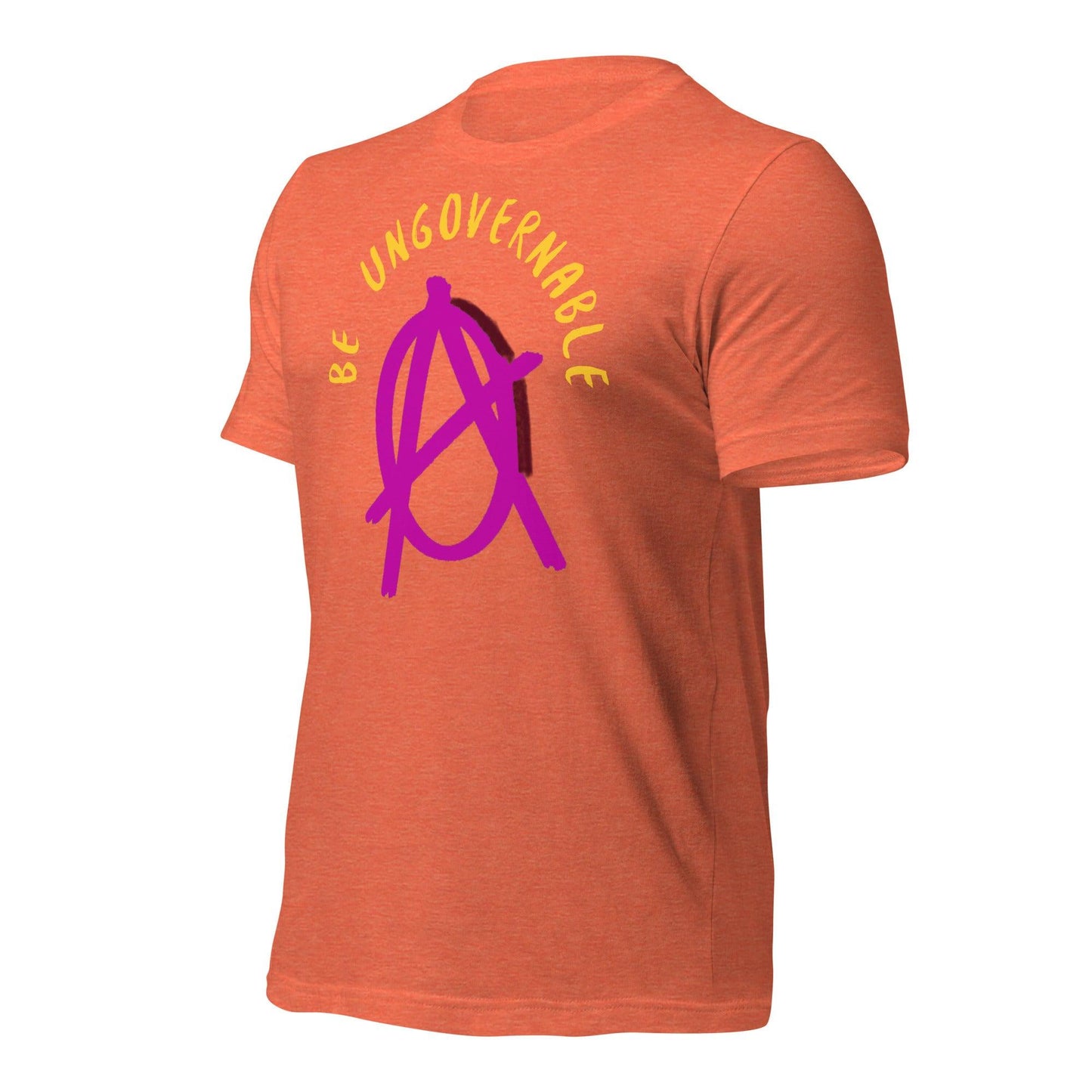 Anarchy Wear "Be Ungovernable" Pink Pastels Unisex t-shirt - AnarchyWear