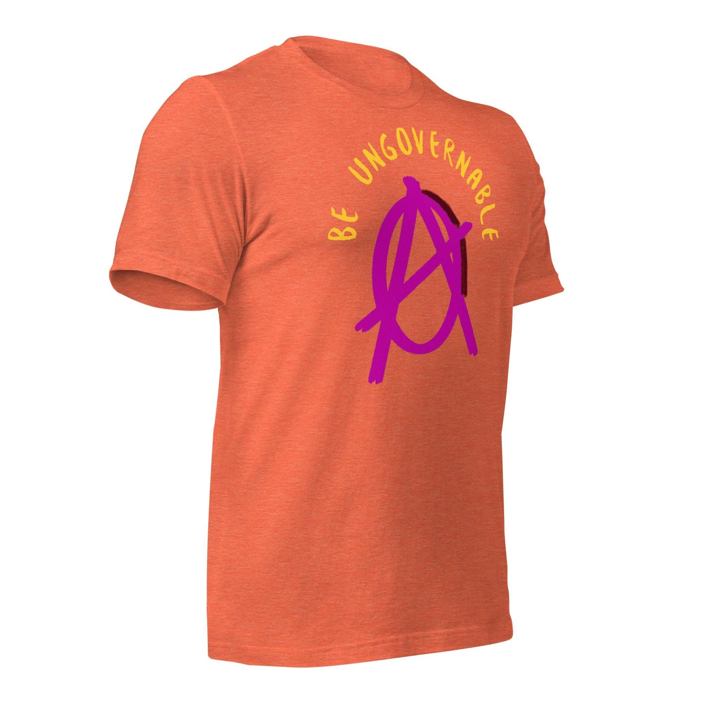 Anarchy Wear "Be Ungovernable" Pink Pastels Unisex t-shirt - AnarchyWear
