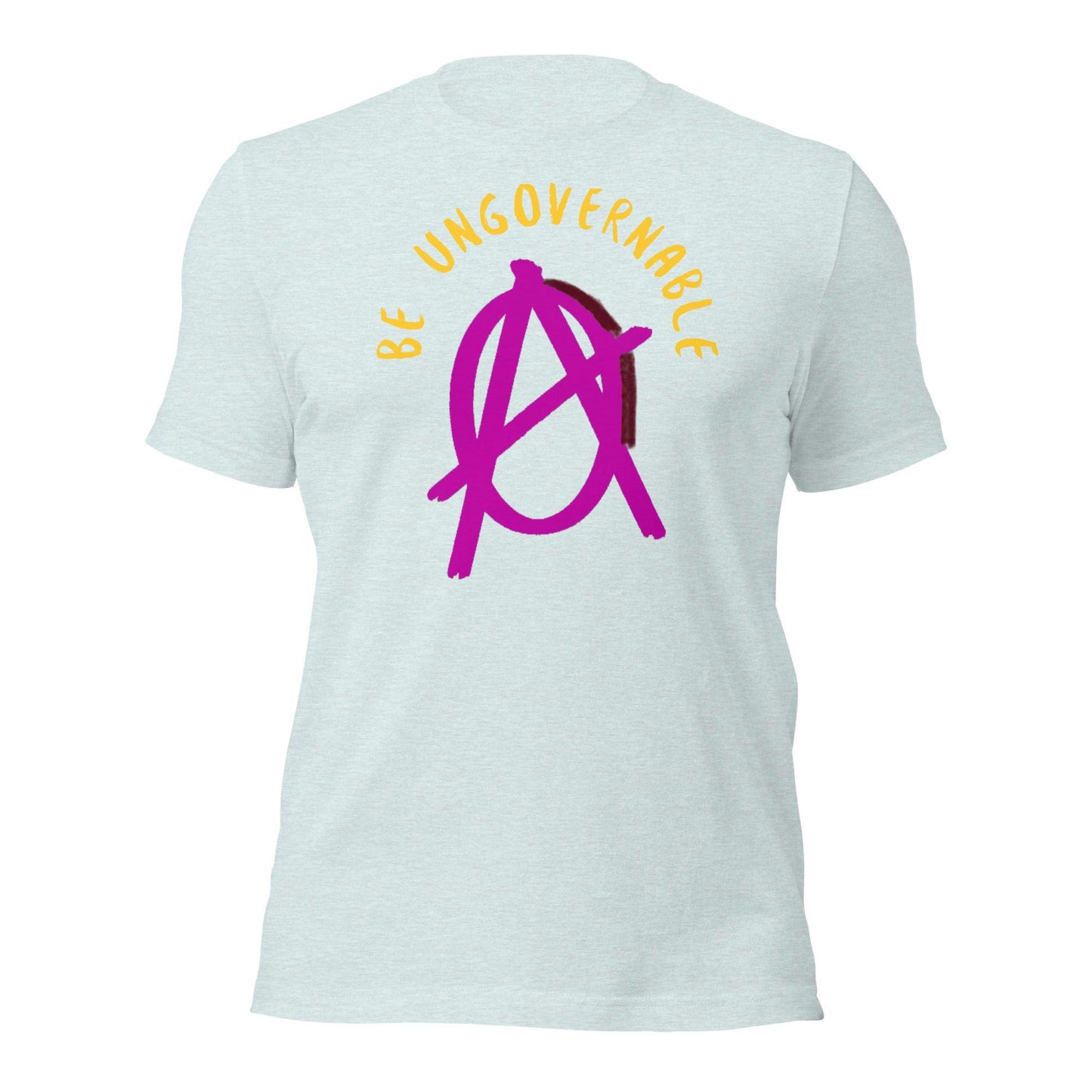 Anarchy Wear "Be Ungovernable" Pink Pastels Unisex t-shirt - AnarchyWear