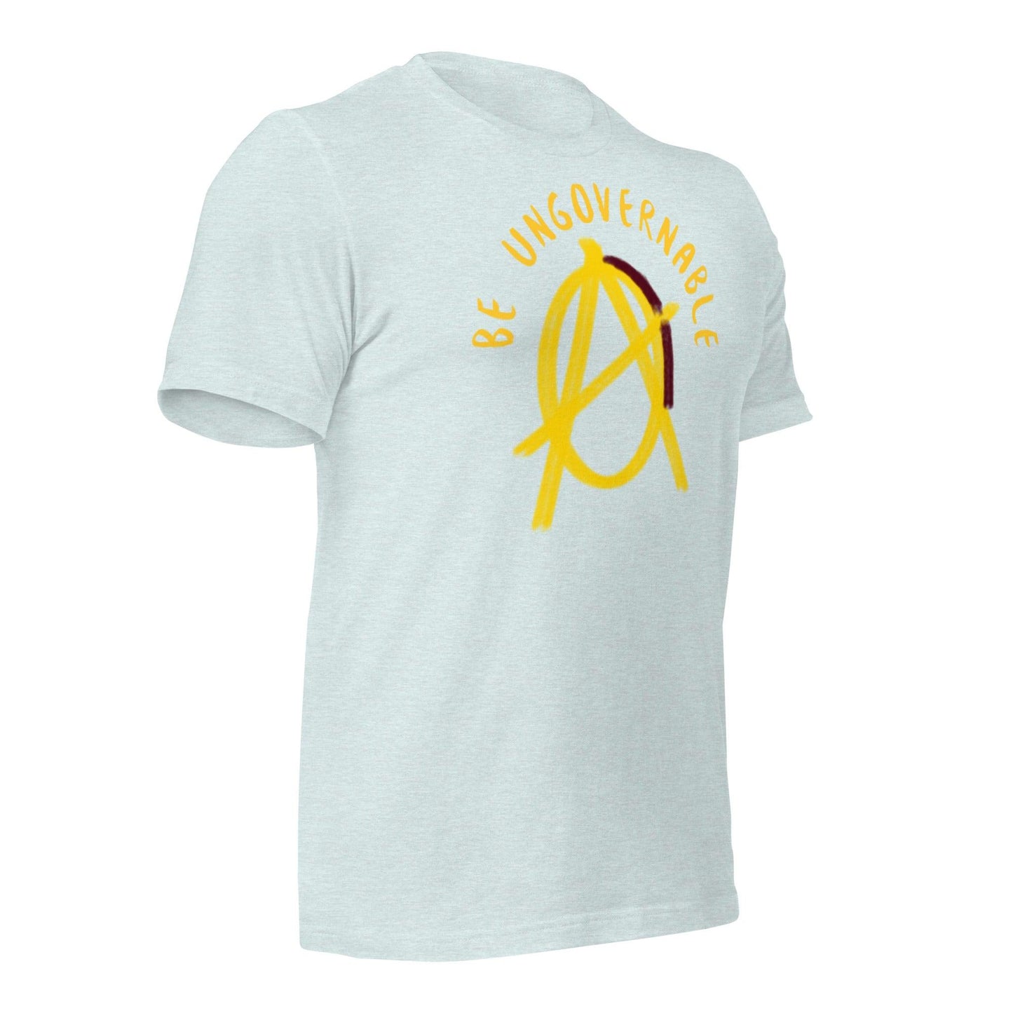 Anarchy Wear "Be Ungovernable" Gold Pastels Unisex t-shirt - AnarchyWear