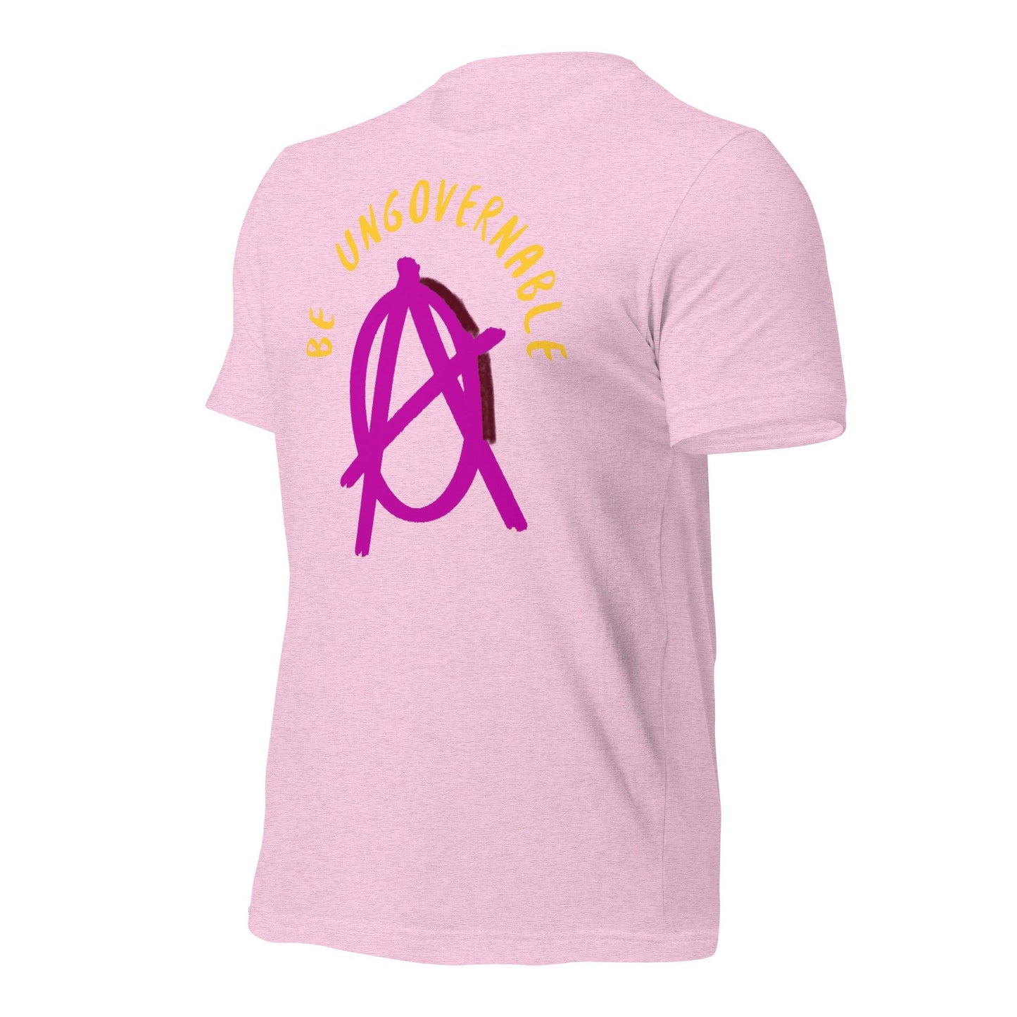 Anarchy Wear "Be Ungovernable" Pink Pastels Unisex t-shirt - AnarchyWear