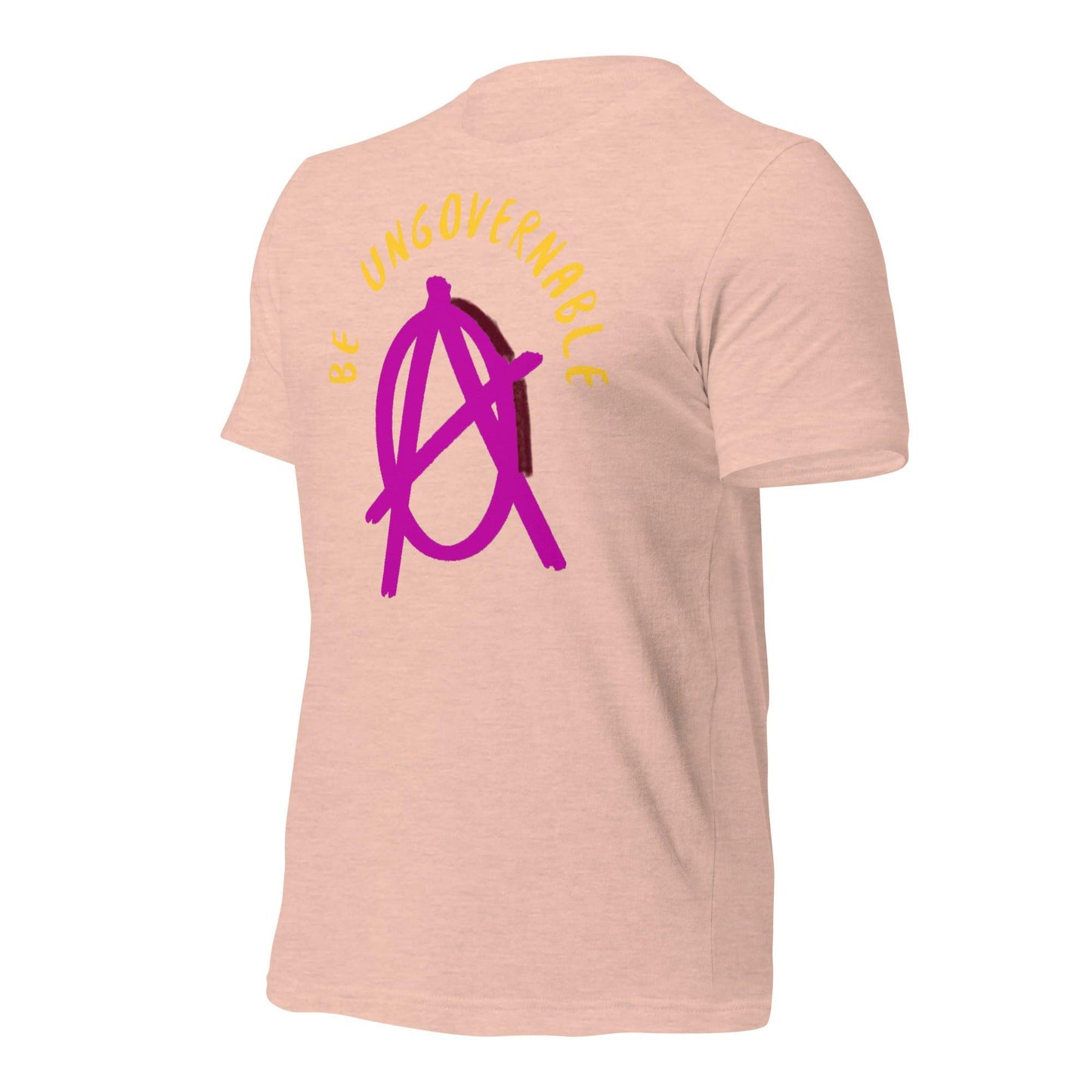 Anarchy Wear "Be Ungovernable" Pink Pastels Unisex t-shirt - AnarchyWear
