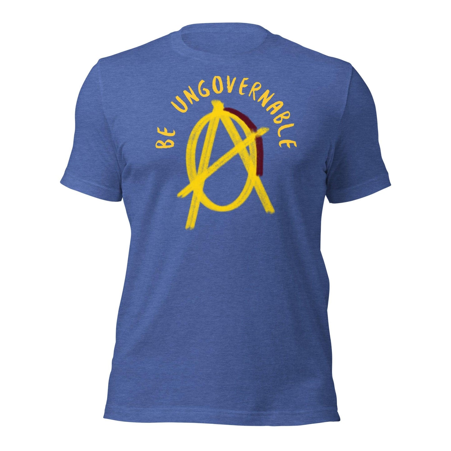 Anarchy Wear "Be Ungovernable" Gold Unisex t-shirt - AnarchyWear