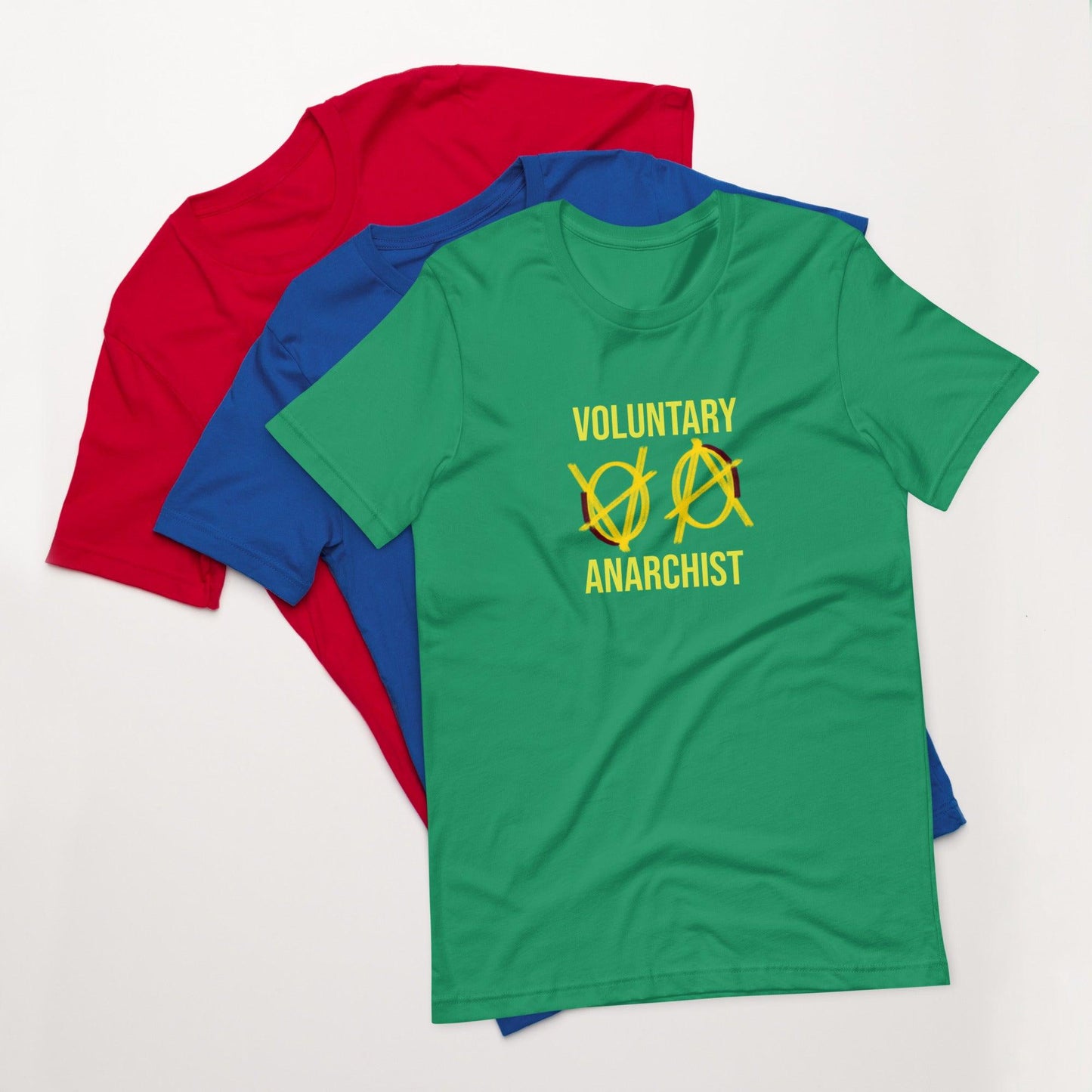 Anarchy Wear "Voluntary-Anarchist" Unisex t-shirt - AnarchyWear