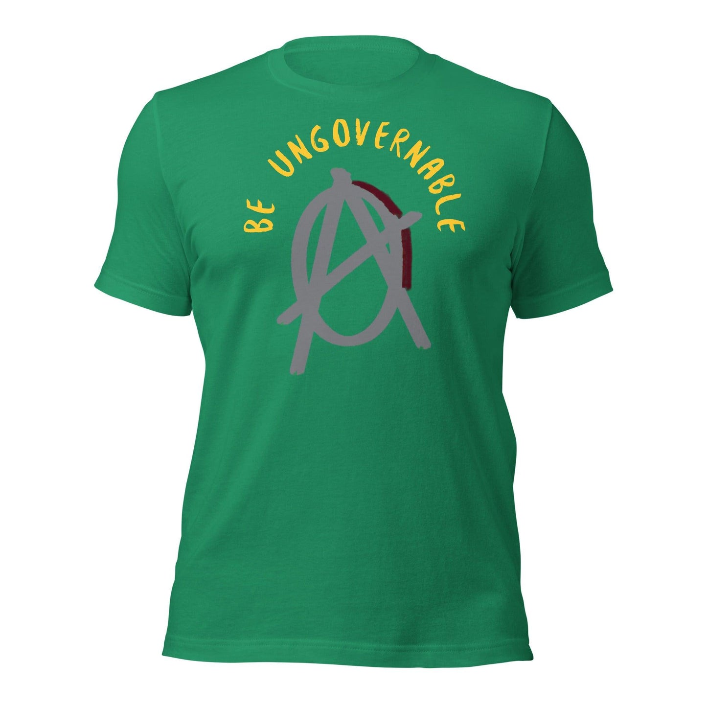 Anarchy Wear "Be Ungovernable" Agora Grey Unisex t-shirt - AnarchyWear