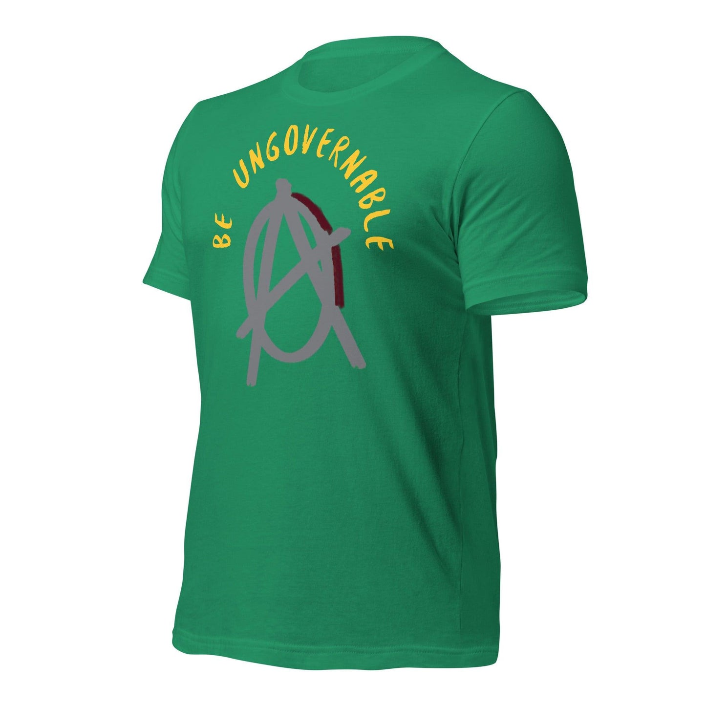 Anarchy Wear "Be Ungovernable" Agora Grey Unisex t-shirt - AnarchyWear