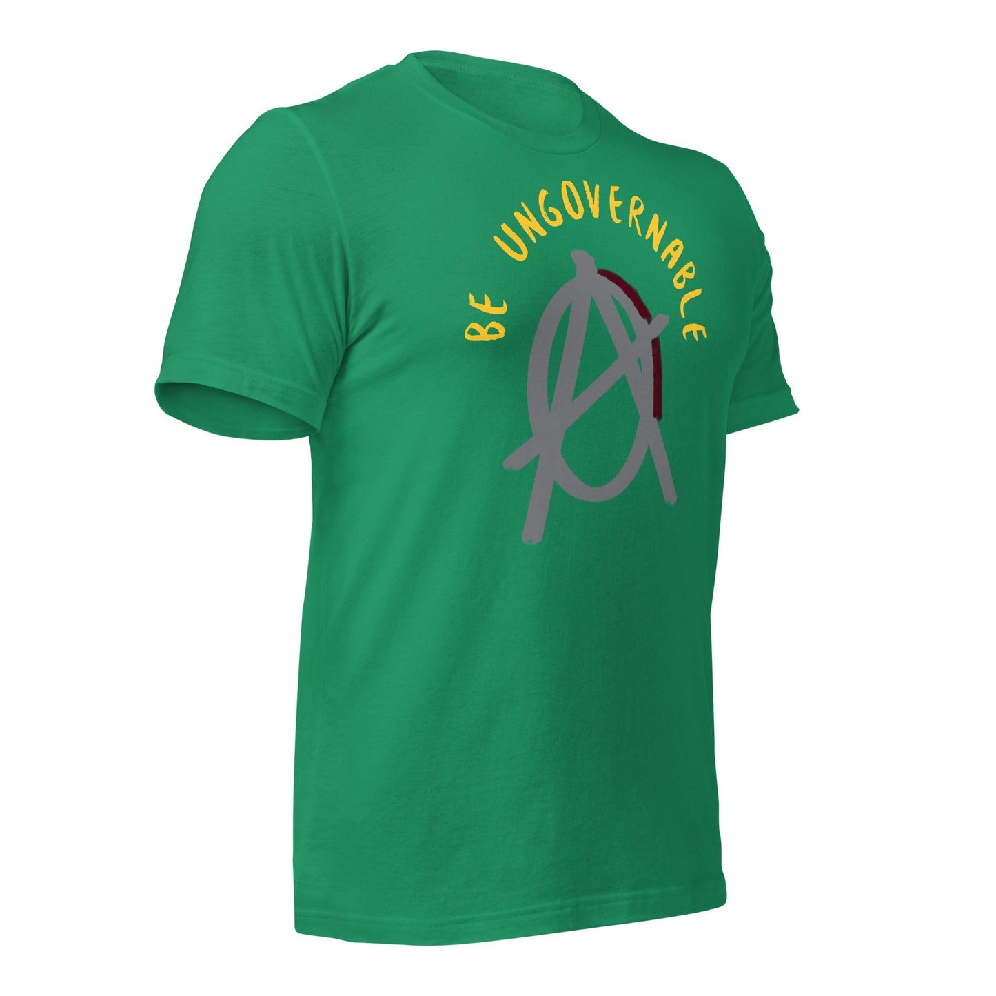 Anarchy Wear "Be Ungovernable" Agora Grey Unisex t-shirt - AnarchyWear