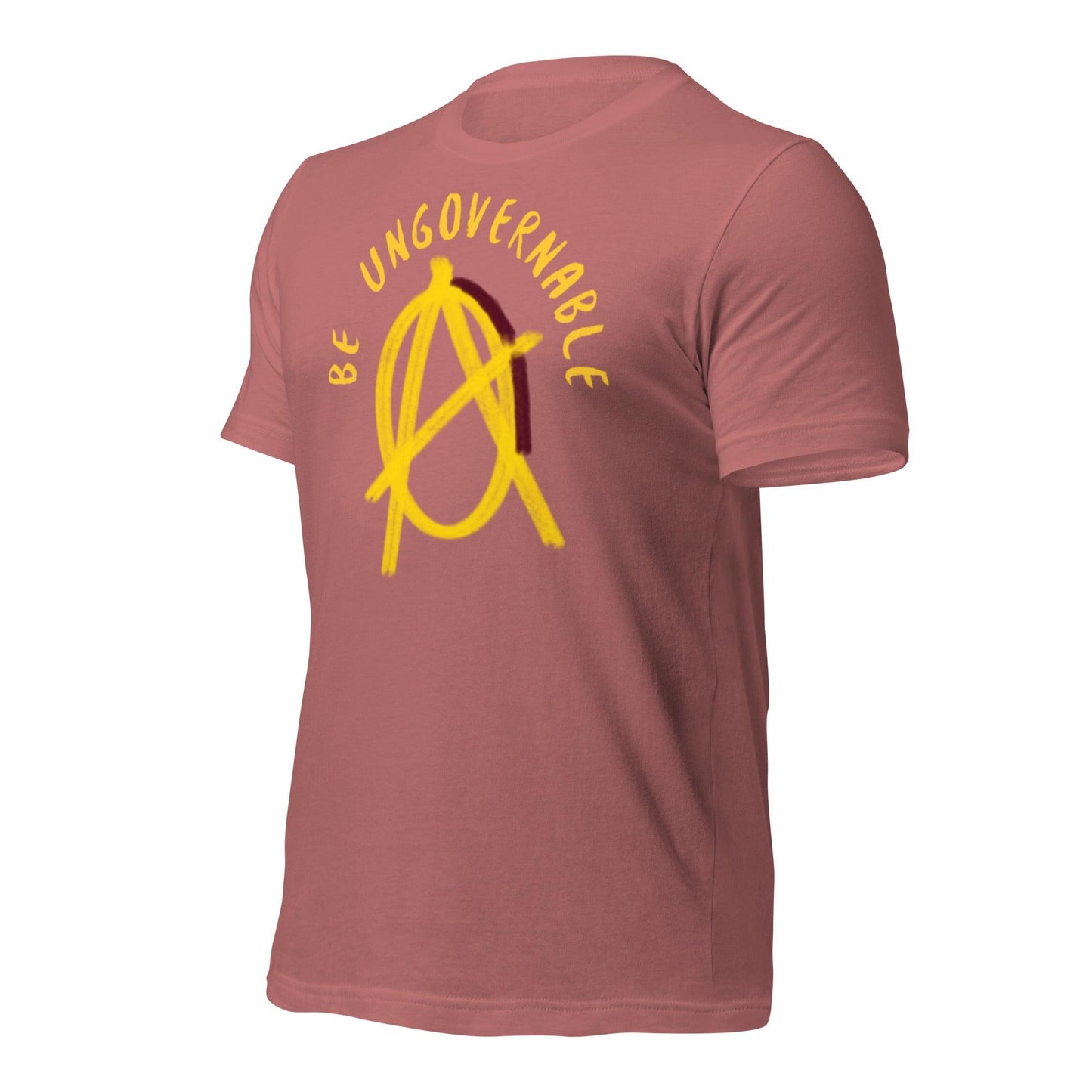 Anarchy Wear "Be Ungovernable" Gold Pastels Unisex t-shirt - AnarchyWear