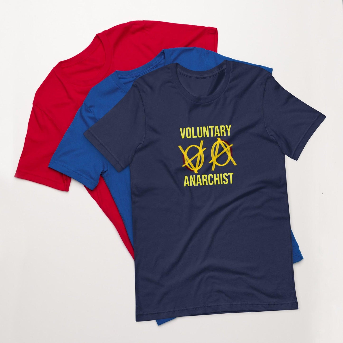 Anarchy Wear "Voluntary-Anarchist" Unisex t-shirt - AnarchyWear