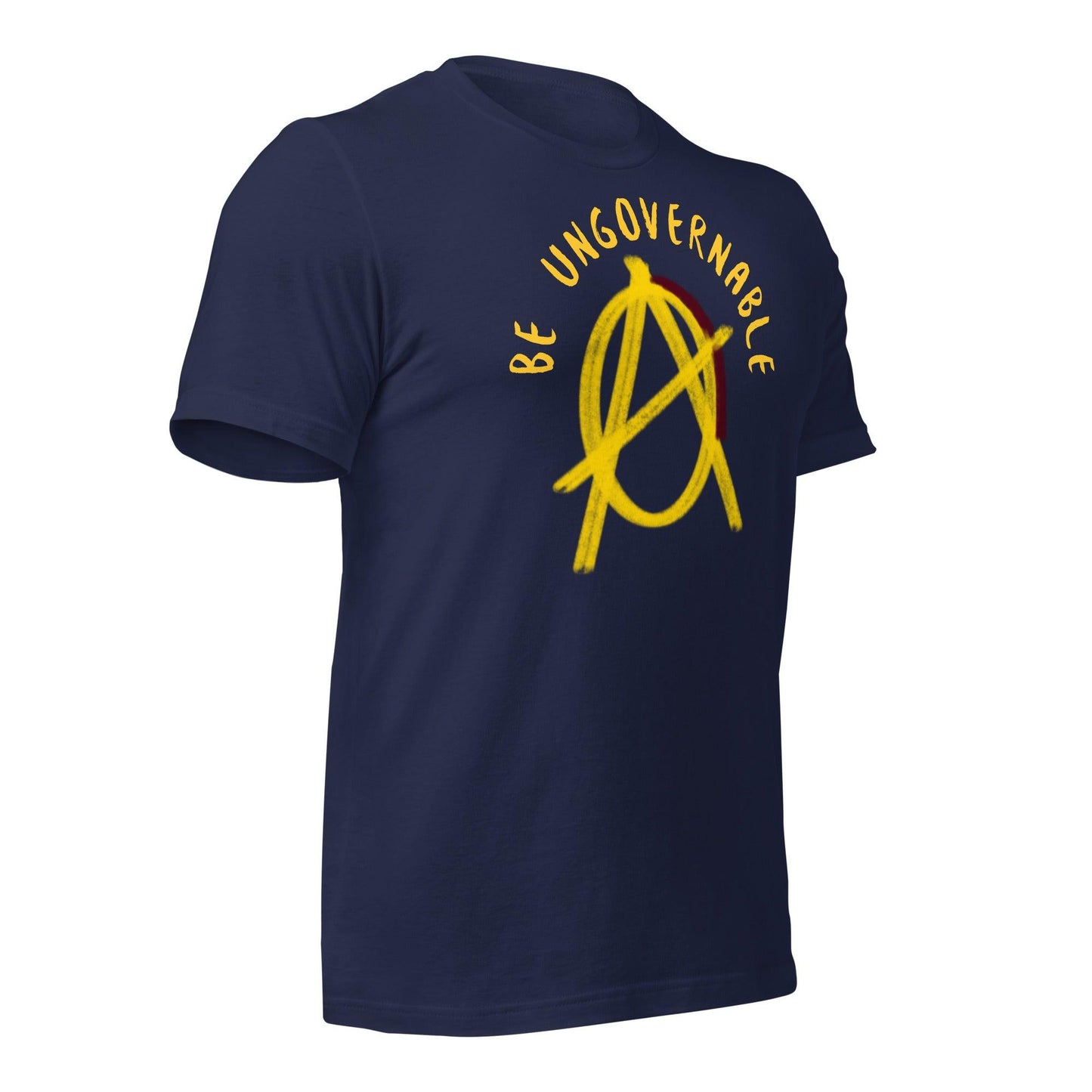 Anarchy Wear "Be Ungovernable" Gold Unisex t-shirt - AnarchyWear