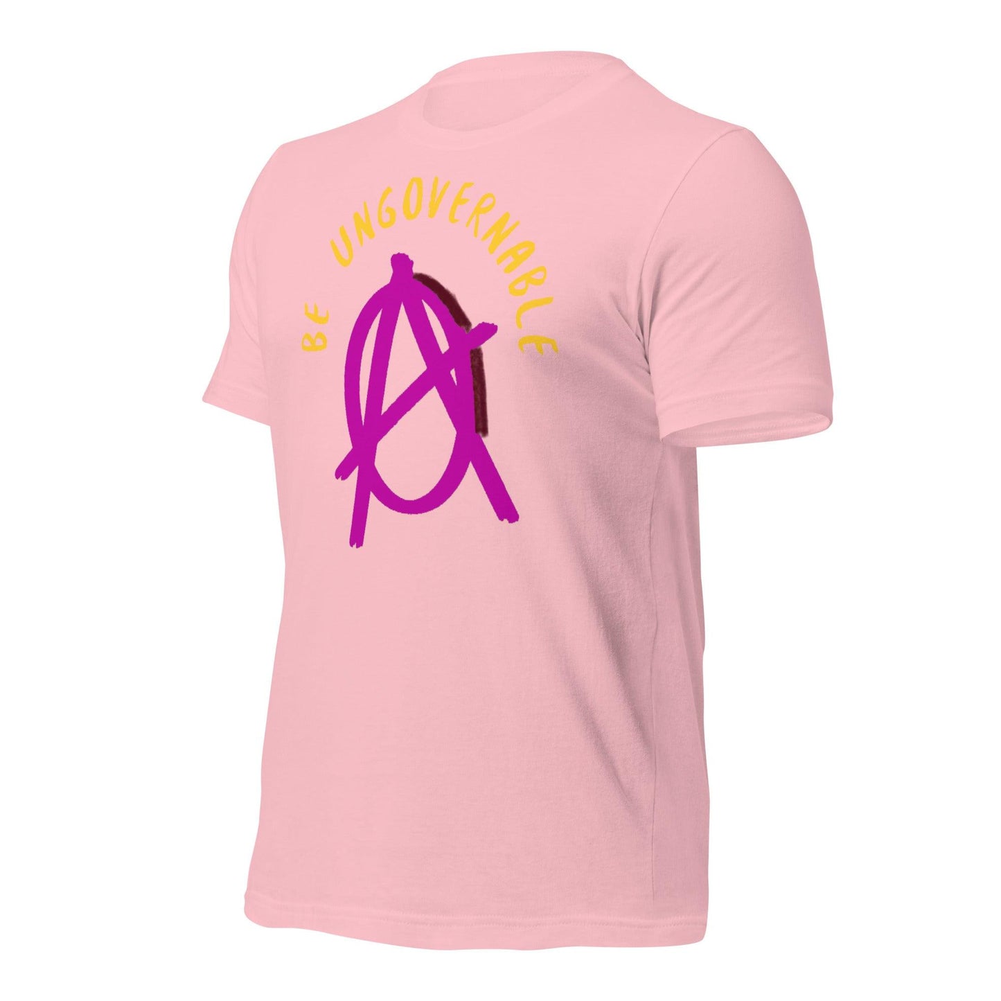 Anarchy Wear "Be Ungovernable" Pink Pastels Unisex t-shirt - AnarchyWear