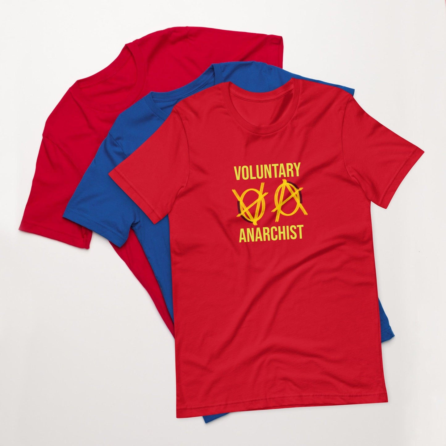 Anarchy Wear "Voluntary-Anarchist" Unisex t-shirt - AnarchyWear
