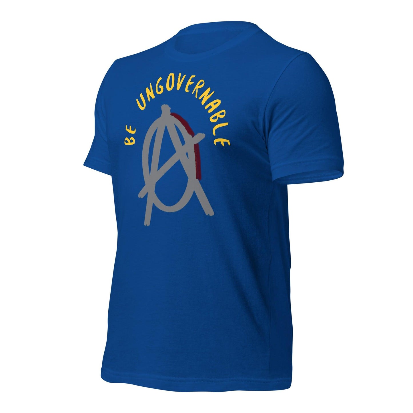 Anarchy Wear "Be Ungovernable" Agora Grey Unisex t-shirt - AnarchyWear