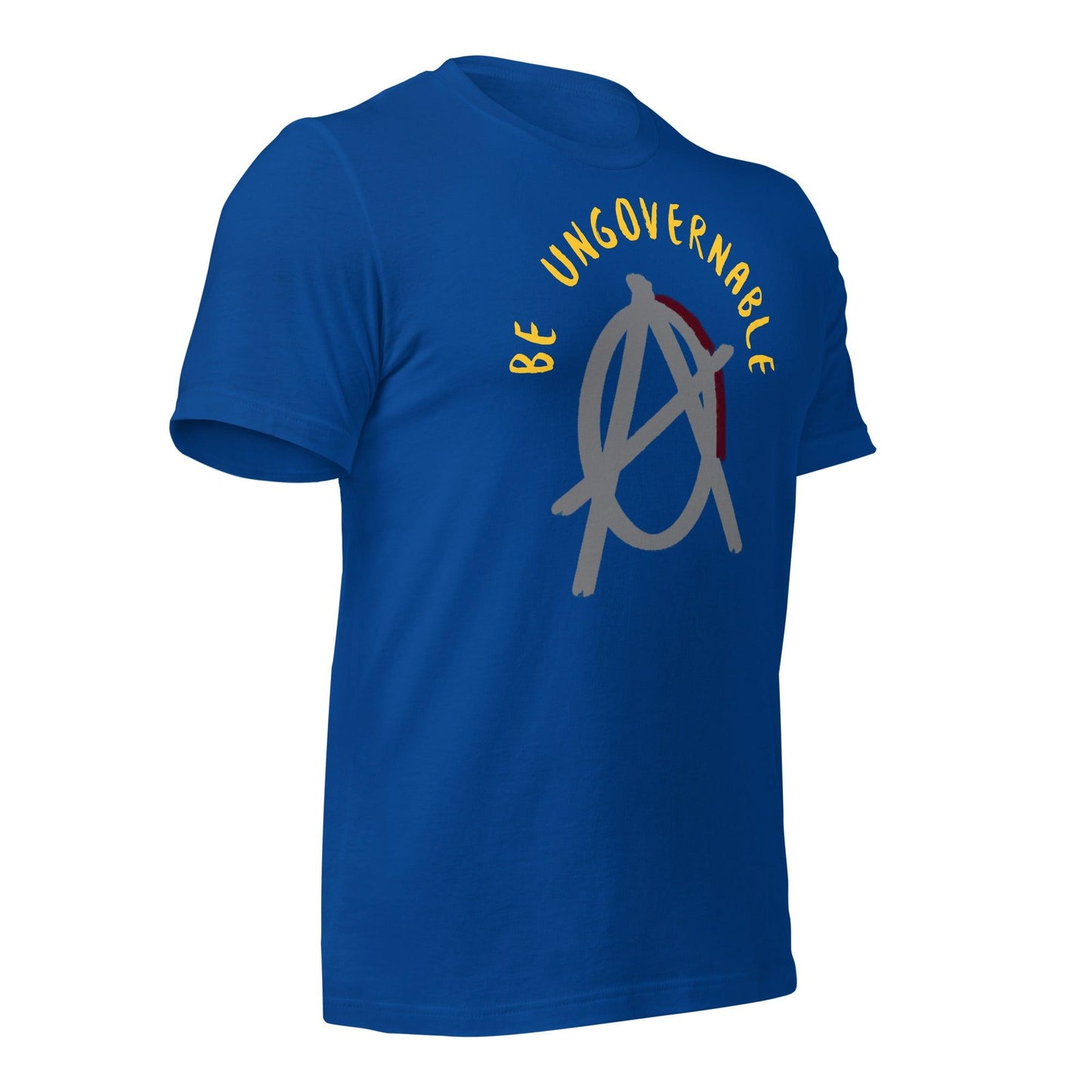 Anarchy Wear "Be Ungovernable" Agora Grey Unisex t-shirt - AnarchyWear
