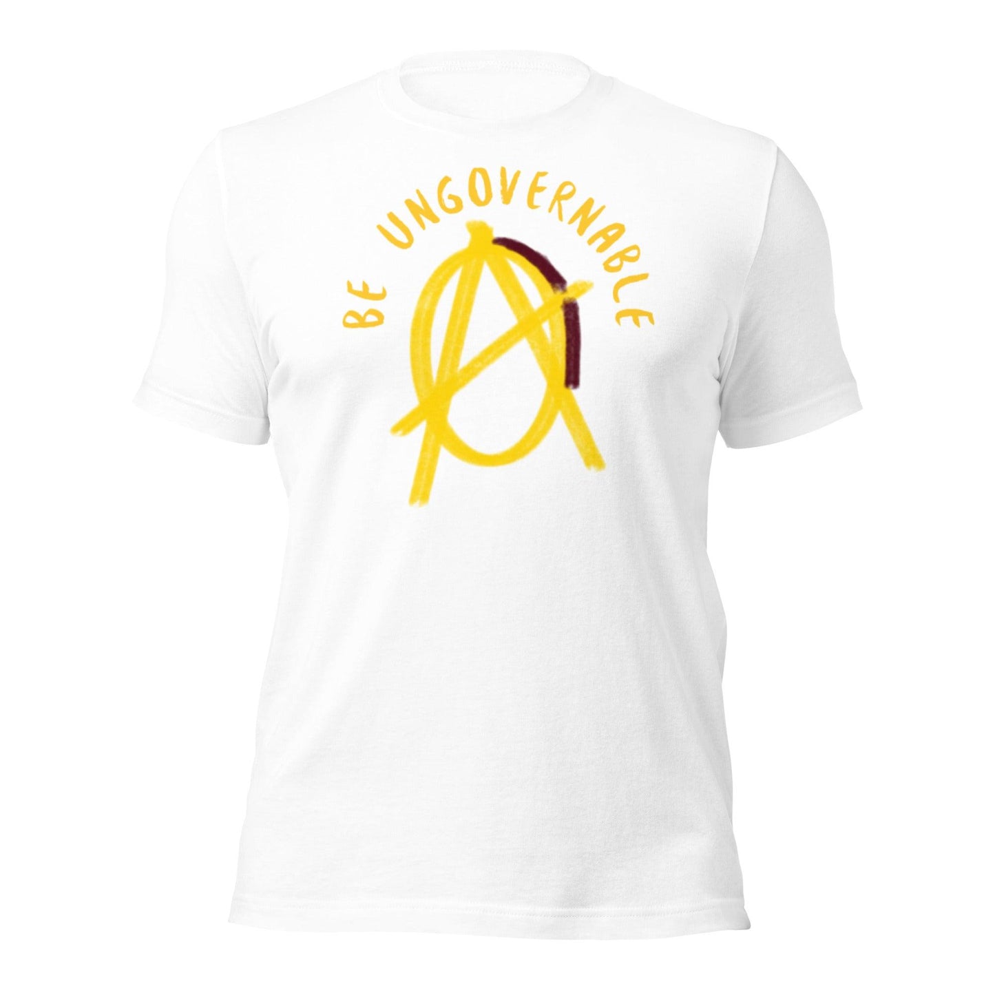 Anarchy Wear "Be Ungovernable" Gold Pastels Unisex t-shirt - AnarchyWear