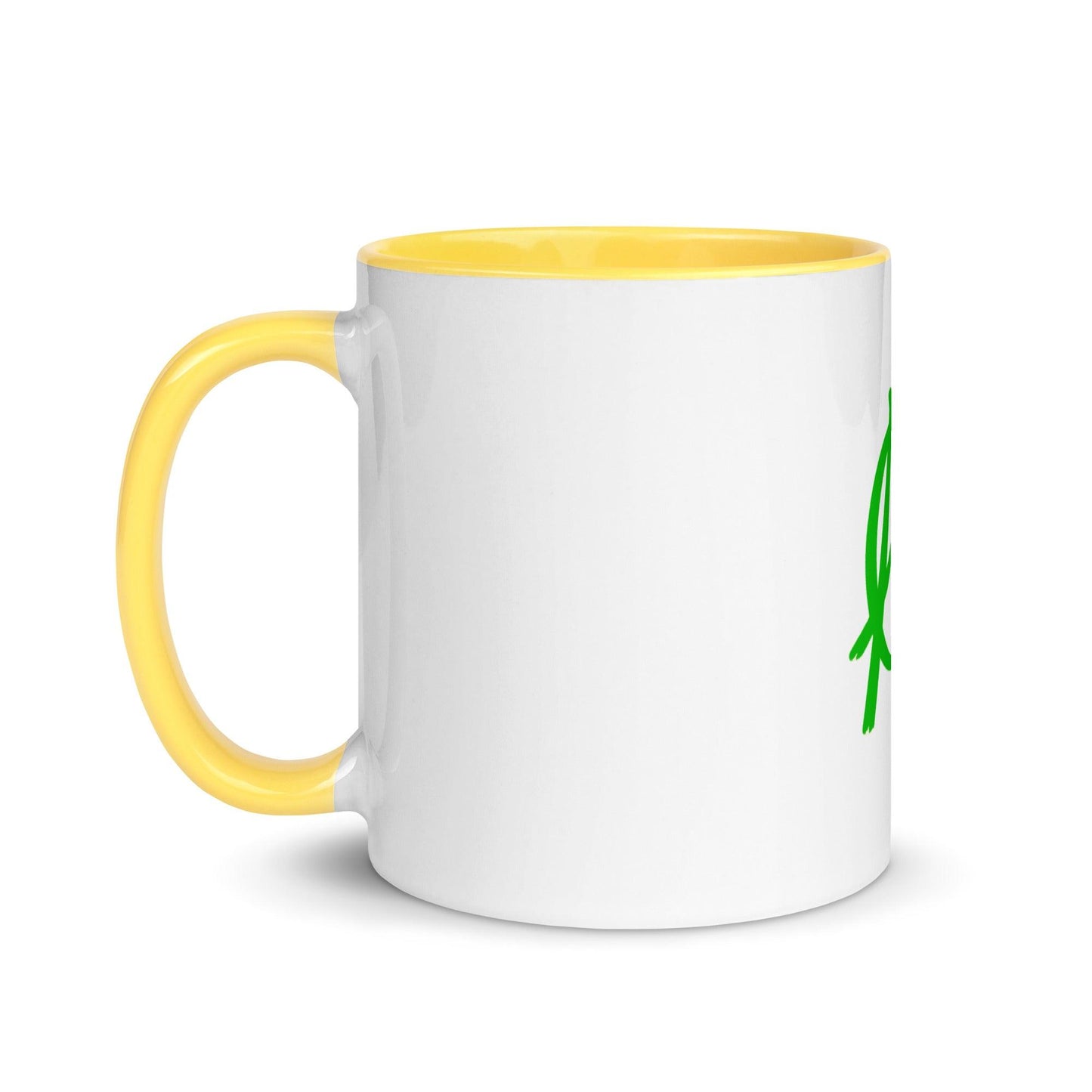 Green Anarchy Mug with Color Inside - AnarchyWear