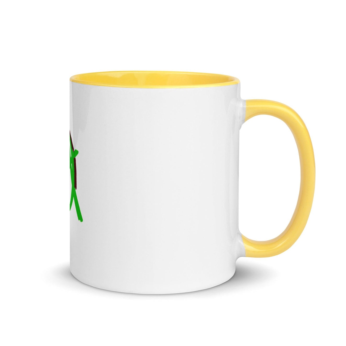 Green Anarchy Mug with Color Inside - AnarchyWear