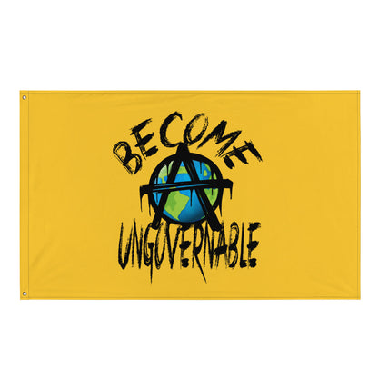 "Become Ungovernable" Original Art By @DigitalDuelist Flag