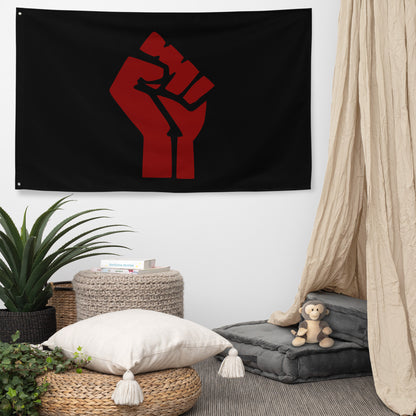 Anarchy Wear Unity Black&Red Flag