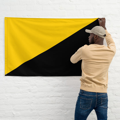 Black Gold AnCap Flag