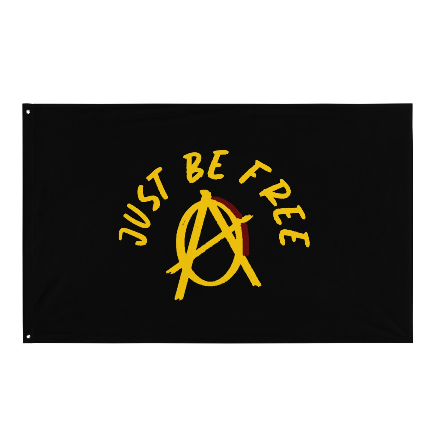 Anarchy Wear "Just Be Free" Flag