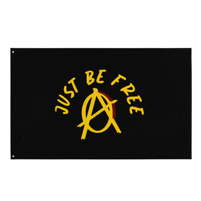Anarchy Wear "Just Be Free" Flag