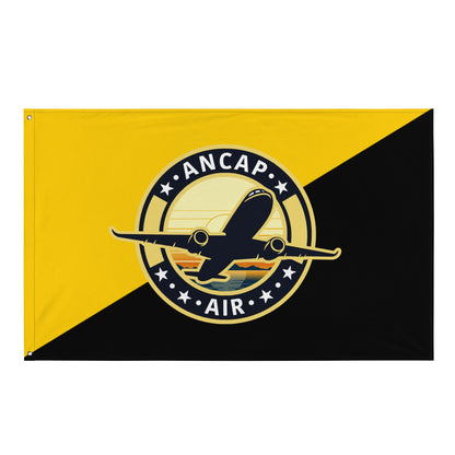 AnCap Air Official Black&Gold Flag