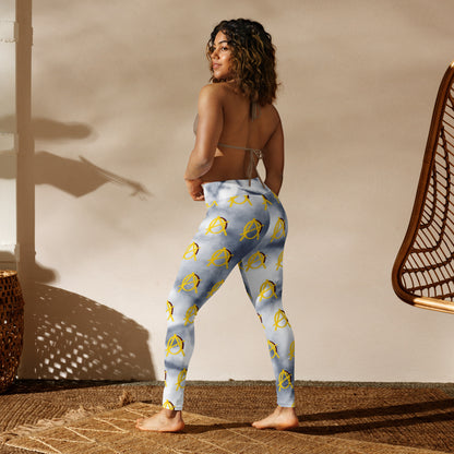 Anarchy Wear Gold Yoga Leggings