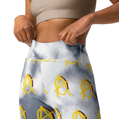 Anarchy Wear Gold Yoga Leggings