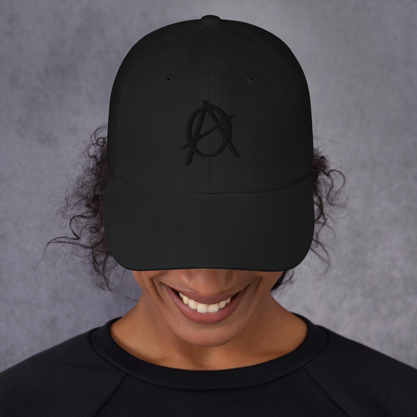 Anarchy Wear Black Dad hat