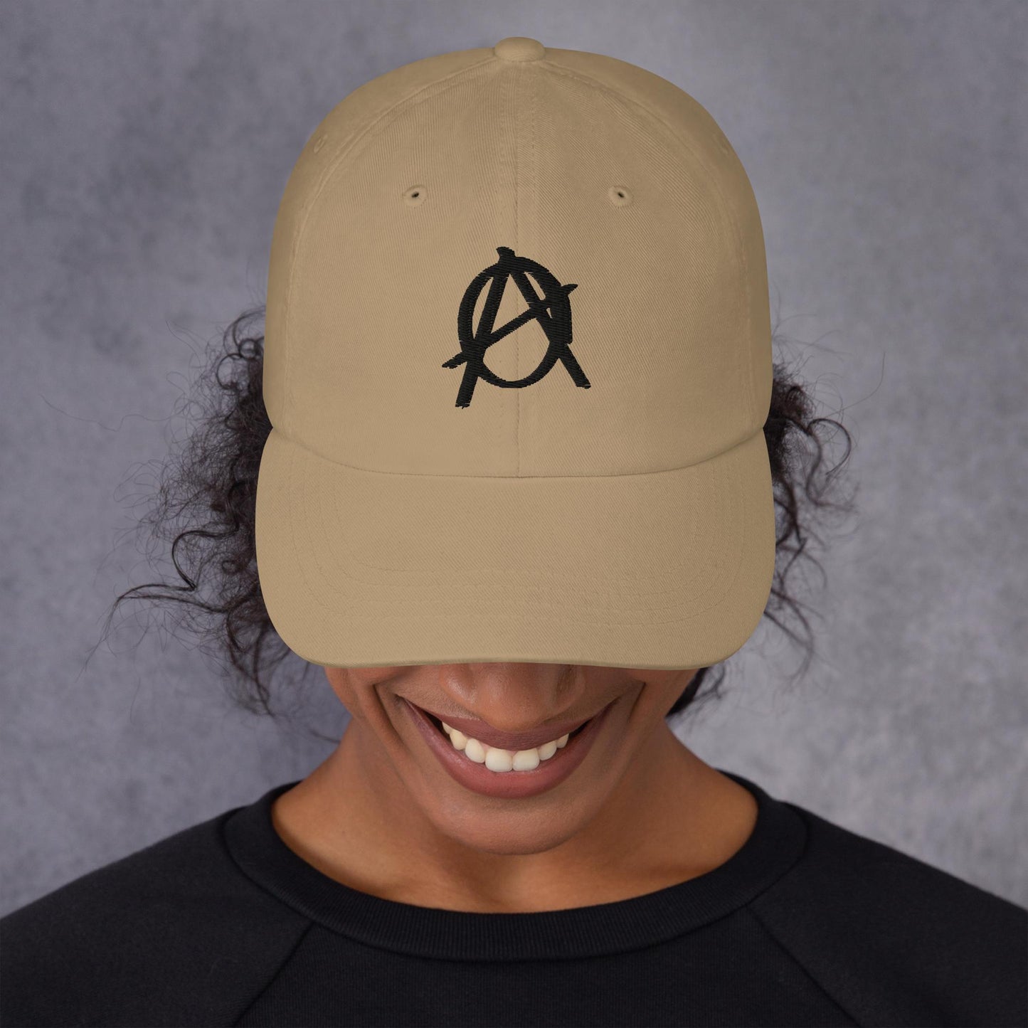 Anarchy Wear Black Dad hat