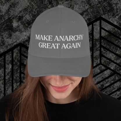 Anarchy Wear "MAGA" Structured Twill Cap