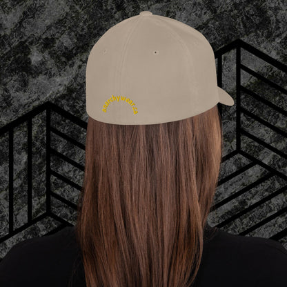 Anarchy Wear Gold Structured Twill Cap