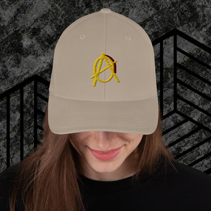 Anarchy Wear Gold Structured Twill Cap