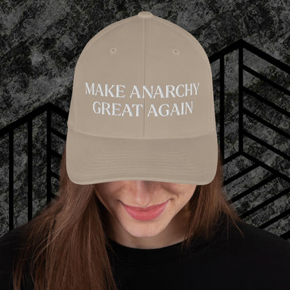 Anarchy Wear "MAGA" Structured Twill Cap