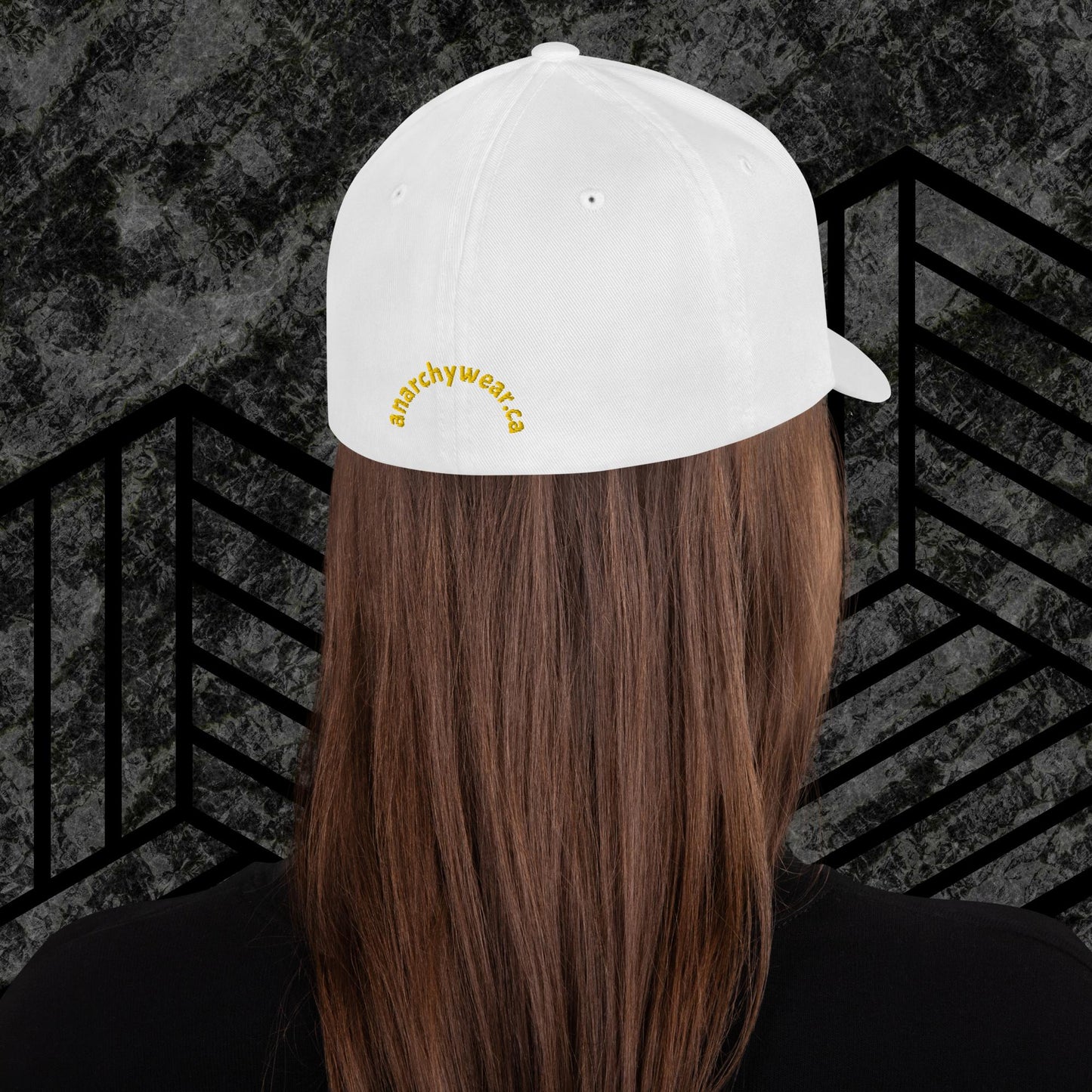 Anarchy Wear "MTTA" Gold Structured Twill Cap