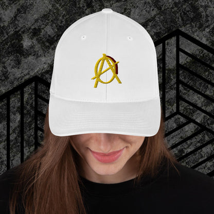 Anarchy Wear Gold Structured Twill Cap