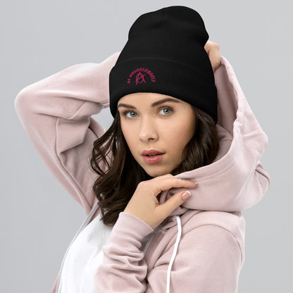Anarchy Wear "Be Ungovernable" Pink Cuffed Beanie