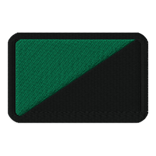 Anarchy Wear Green Anarchy Flag Embroidered patches