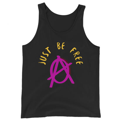 Anarchy Wear "Just Be Free" Pink Unisex Tank Top