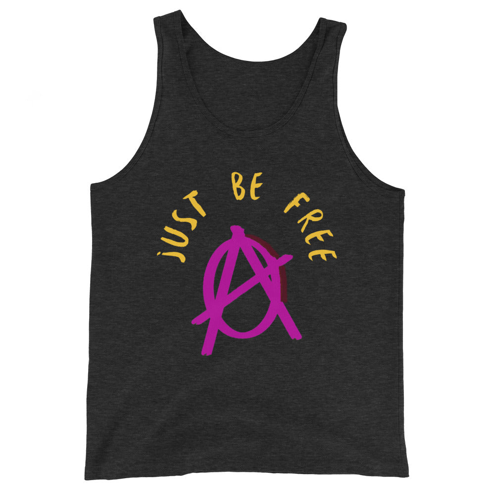 Anarchy Wear "Just Be Free" Pink Unisex Tank Top