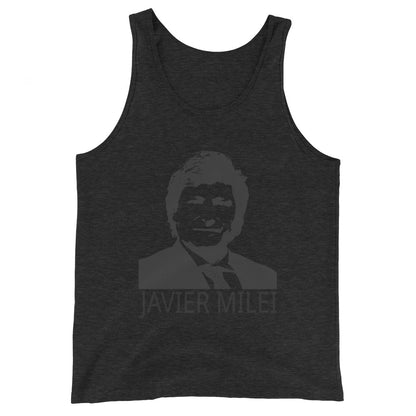 Anarchy Wear "Javier Milei" Dark Unisex Tank Top