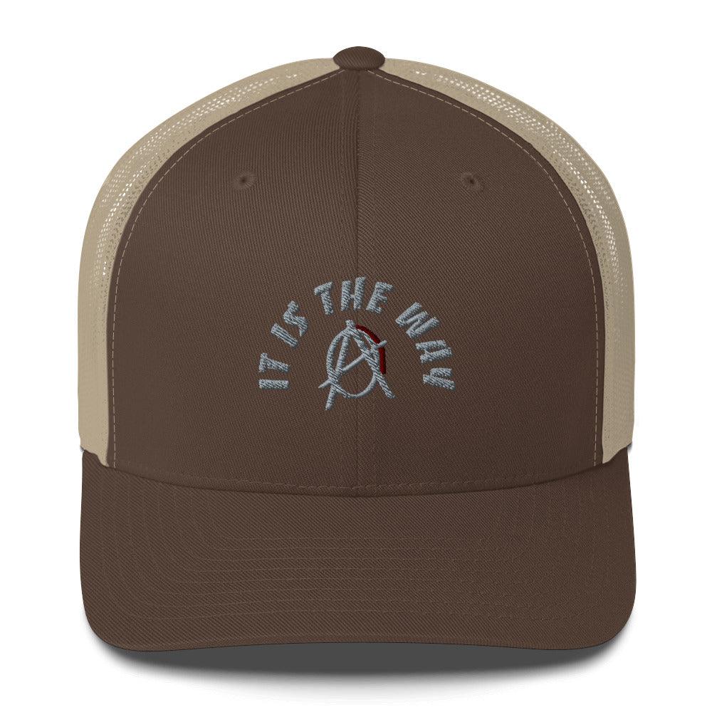 Anarchy Wear "It Is The Way" Grey Trucker Cap - AnarchyWear