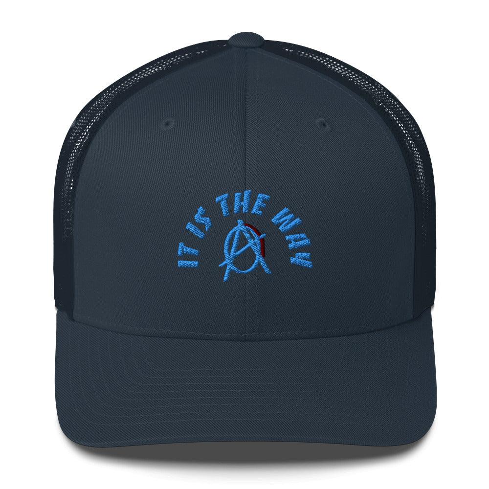 Anarchy Wear "It Is The Way" Blue Trucker Cap - AnarchyWear
