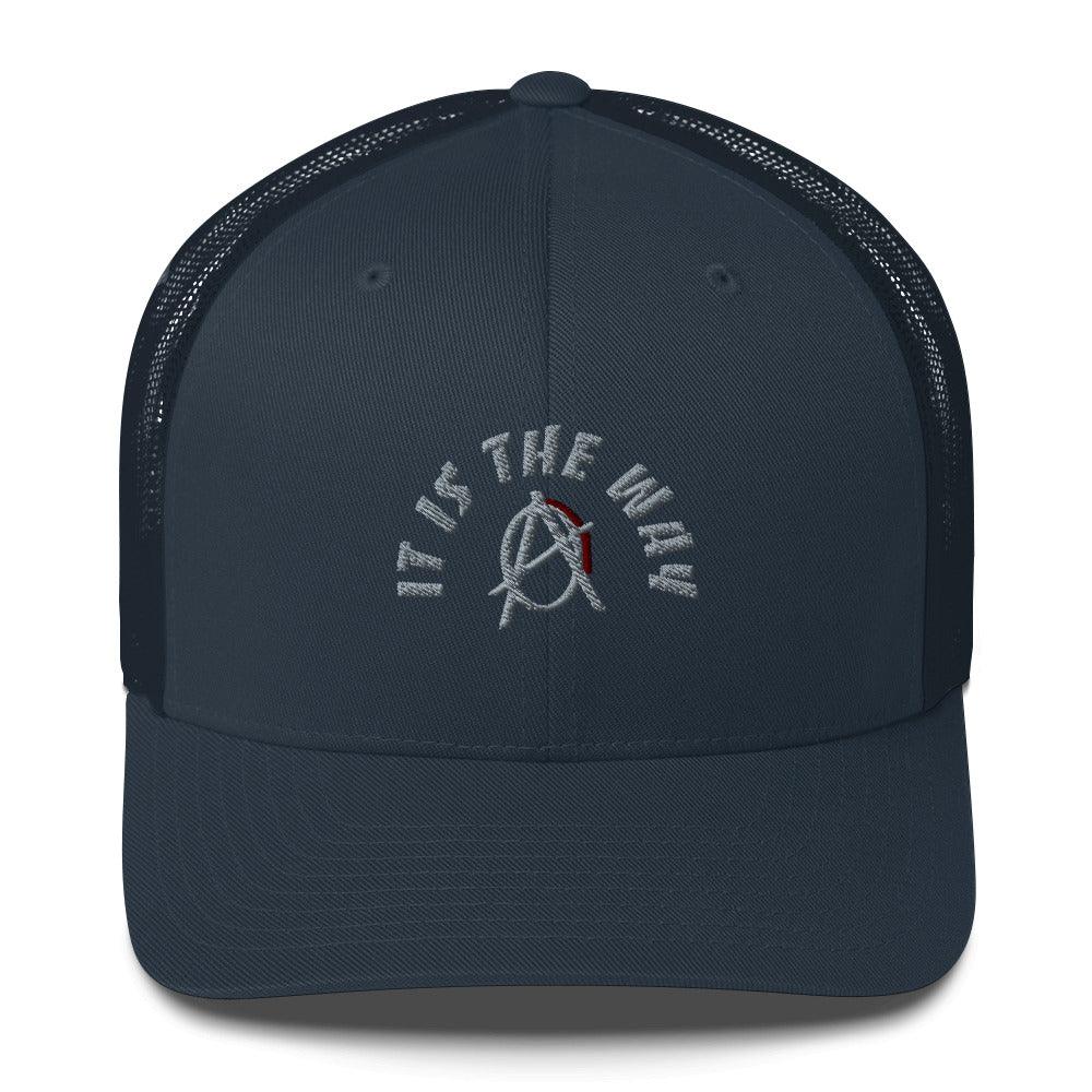 Anarchy Wear "It Is The Way" Grey Trucker Cap - AnarchyWear