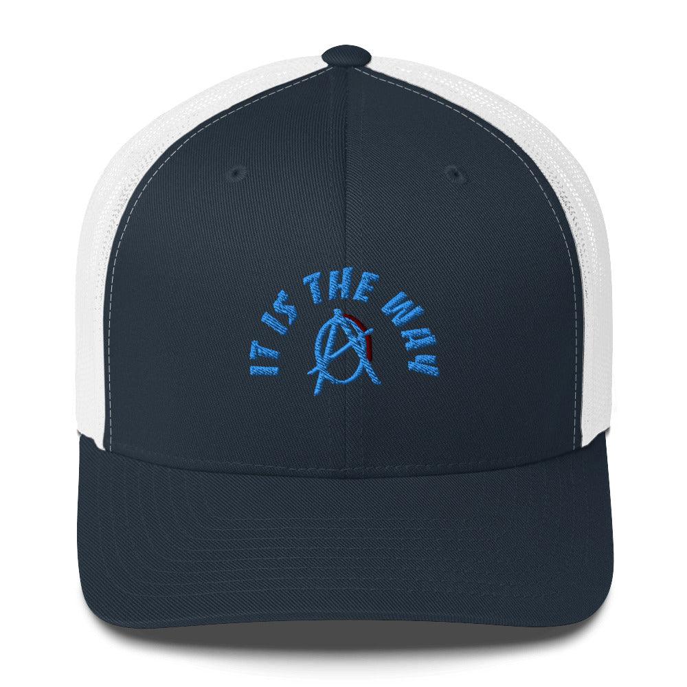Anarchy Wear "It Is The Way" Blue Trucker Cap - AnarchyWear